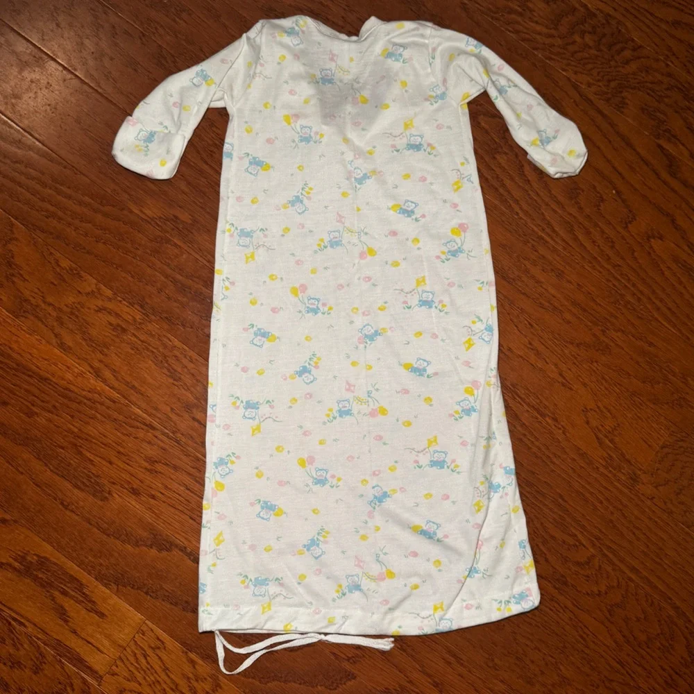 Vintage 1980s Royal Heir Infant Gown Sleeper